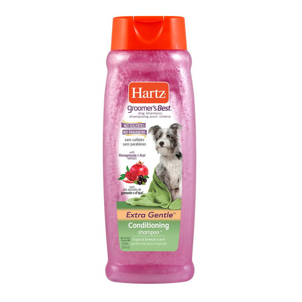 Hartz Groomers Best Extra Gentle Conditioning Dog Shampoo, 18 Oz